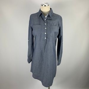 Ellie O XS Dress T shirt Button Front